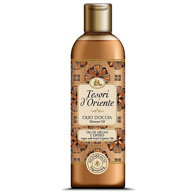 Tesori d´Oriente Sprchový Arganový a cyperový olej 250 ml