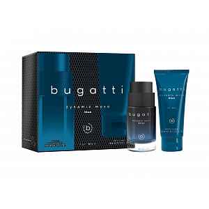 Bugatti Dynamic Move Blue dárková sada 2 ks