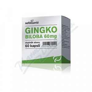 nefdesanté Ginkgo Biloba 60 mg orální tobolky 60