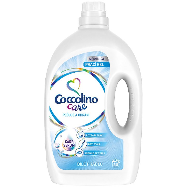 COCCOLINO Care White 2,4l (60 dávek) - prací gel