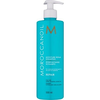 Moroccanoil Moisture Repair šampon pro poškozené, chemicky ošetřené vlasy 500 ml