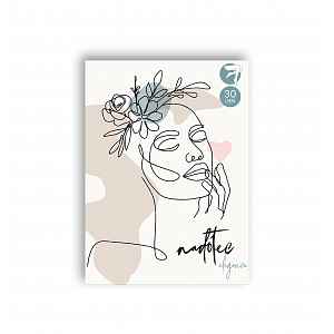 Nadotec Elegance Punčochové kalhoty s vysokým pasem 30 DEN vel. 1-2 1 ks černé