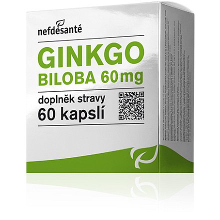 nefdesanté Ginkgo Biloba 60 mg orální tobolky 60