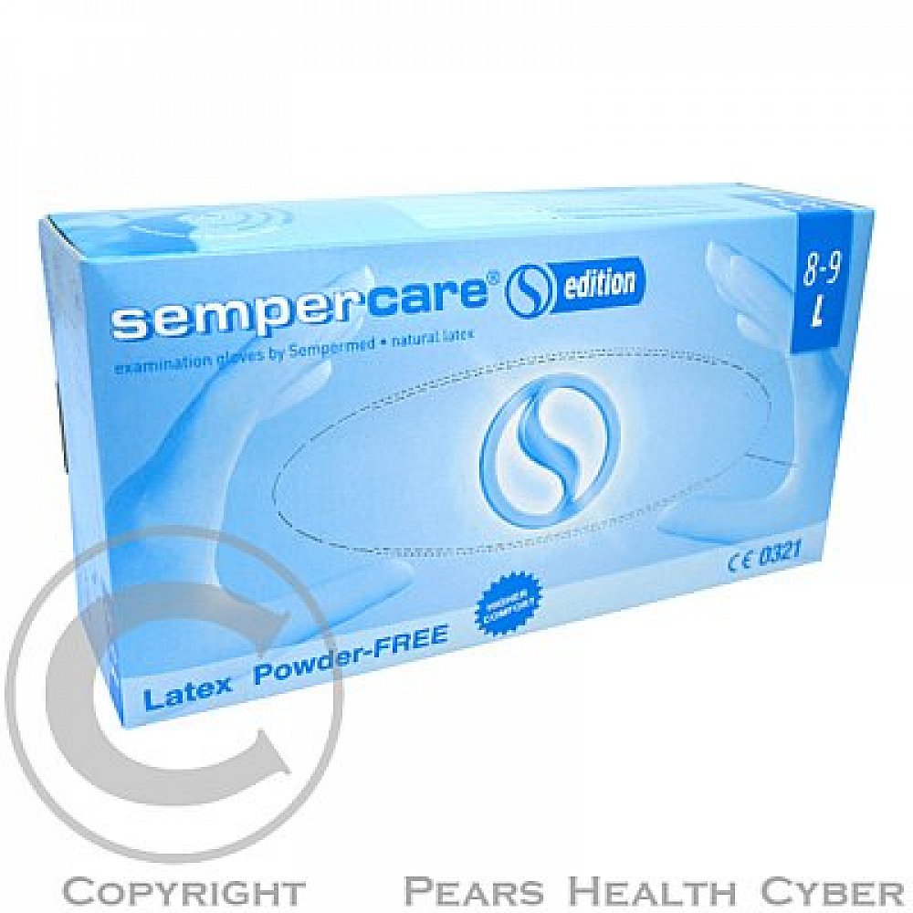 Rukavice Sempercare Edition L/100 kusů bez pudru