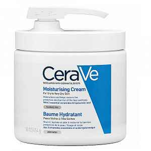 CeraVe Moisturizers hydratační krém na obličej a tělo s pumpičkou 454 g