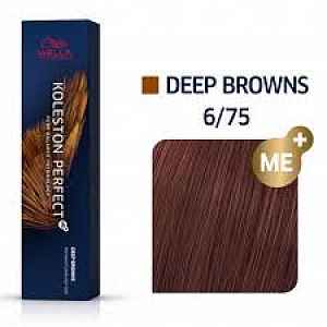 Wella Professionals Koleston Perfect ME+ Deep Browns permanentní barva na vlasy odstín 6/75 60 ml