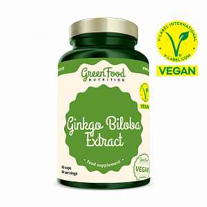 GreenFood Nutrition Ginkgo Biloba 60cps
