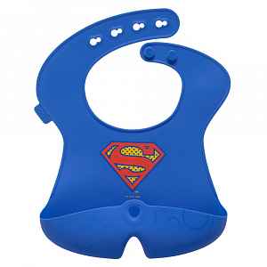B.BOX Silikonový bryndák - Superman |