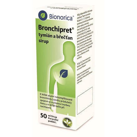 Bronchipret Tymián a Břečťan sirup por.sir.1x50ml