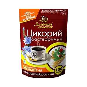 Čekanková káva s ženšenem - 100 g - Zolotoi
