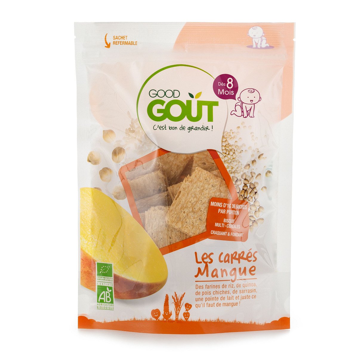 Good Gout Polštárky mangové BIO 50g 4M