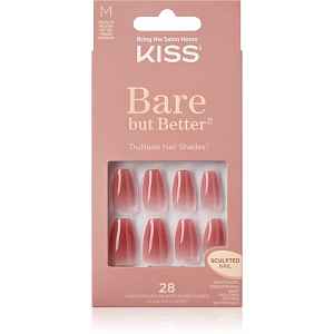 KISS Bare But Better Medium umělé nehty 28 ks