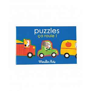 Moulin Roty Puzzle Auta
