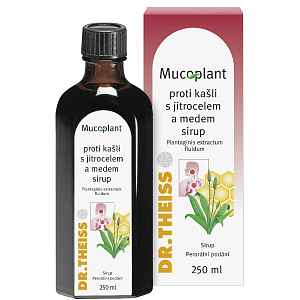 Mucoplant proti kašli s jitrocelem a medem sirup 250ml