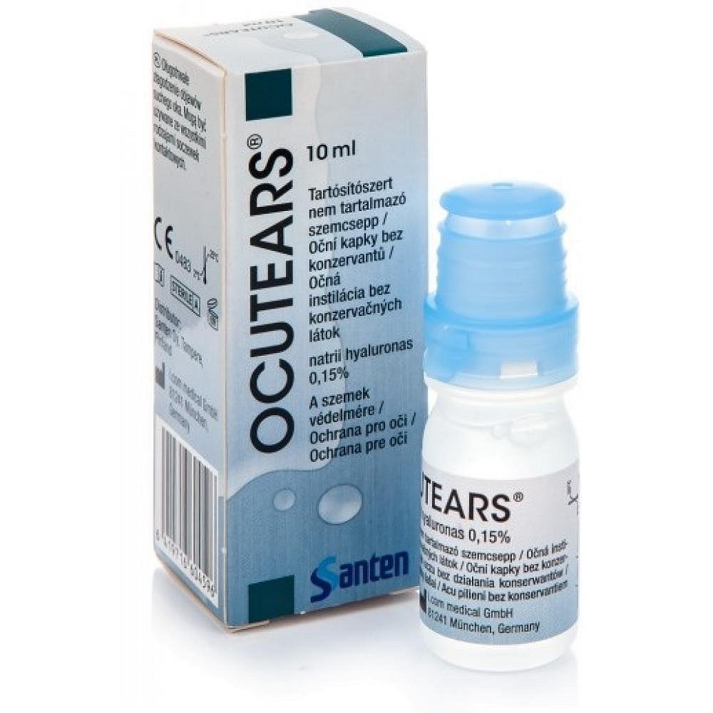 OCUTEARS viskoelastický roztok 10 ml