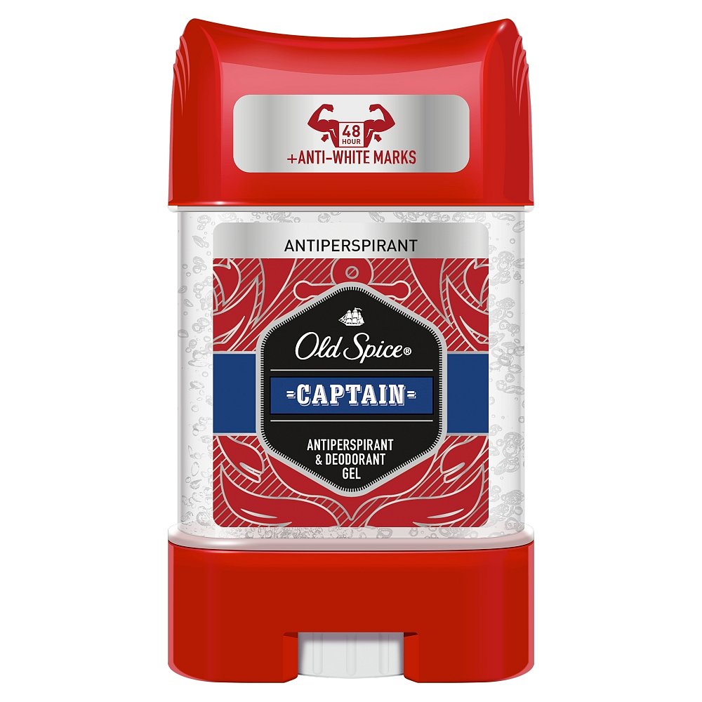 OLD SPICE Tuhý antiperspirant gel Captain 70 ml