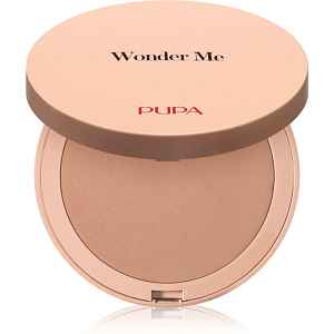 PUPA Milano Wonder Me Bronzer kompaktní bronzující pudr pro dokonalou pleť odstín 001 - Light Neutral 7.5 g