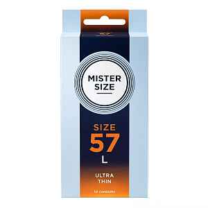 Shunga Mister Size 57 mm kondomy, 10 ks