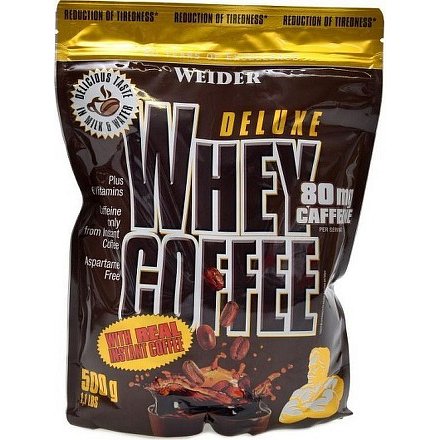 Weider, Deluxe Whey Coffee, 500 g