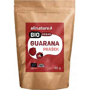 ALLNATURE Guarana prášek Bio 80 g