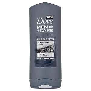 Dove Men + Care Charcoal & Clay sprchový gel 400 ml