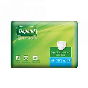Depend plenkové kalhotky Slip Normal XL 15ks
