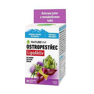 NatureVia Ostropestřec LipoAktiv cps.30