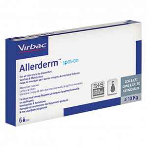 Allerderm Spot on 6x2ml pro psy a kočky do 10kg