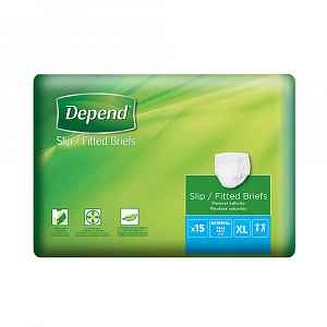 Depend plenkové kalhotky Slip Normal XL 15ks