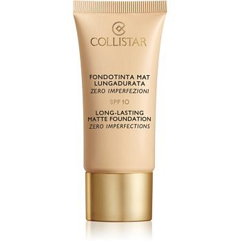 Collistar Foundation Zero Imperfections dlouhotrvající matující make-up SPF 10 odstín 2 Beige 30 ml