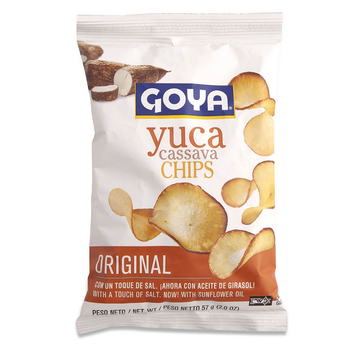 Goya Chipsy z juky solené 57g