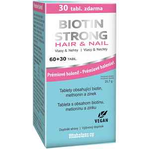 Biotin Strong Hair & Nail tbl. 60+30