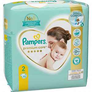 Pampers Premium Care Pack S2 23ks Mini