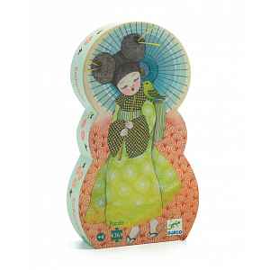 Djeco Puzzle japonská Gejša - 36 pcs