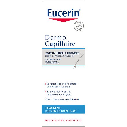 EUCERIN DermoCapillaire tonikum 5% Urea suchá pokožka 100ml