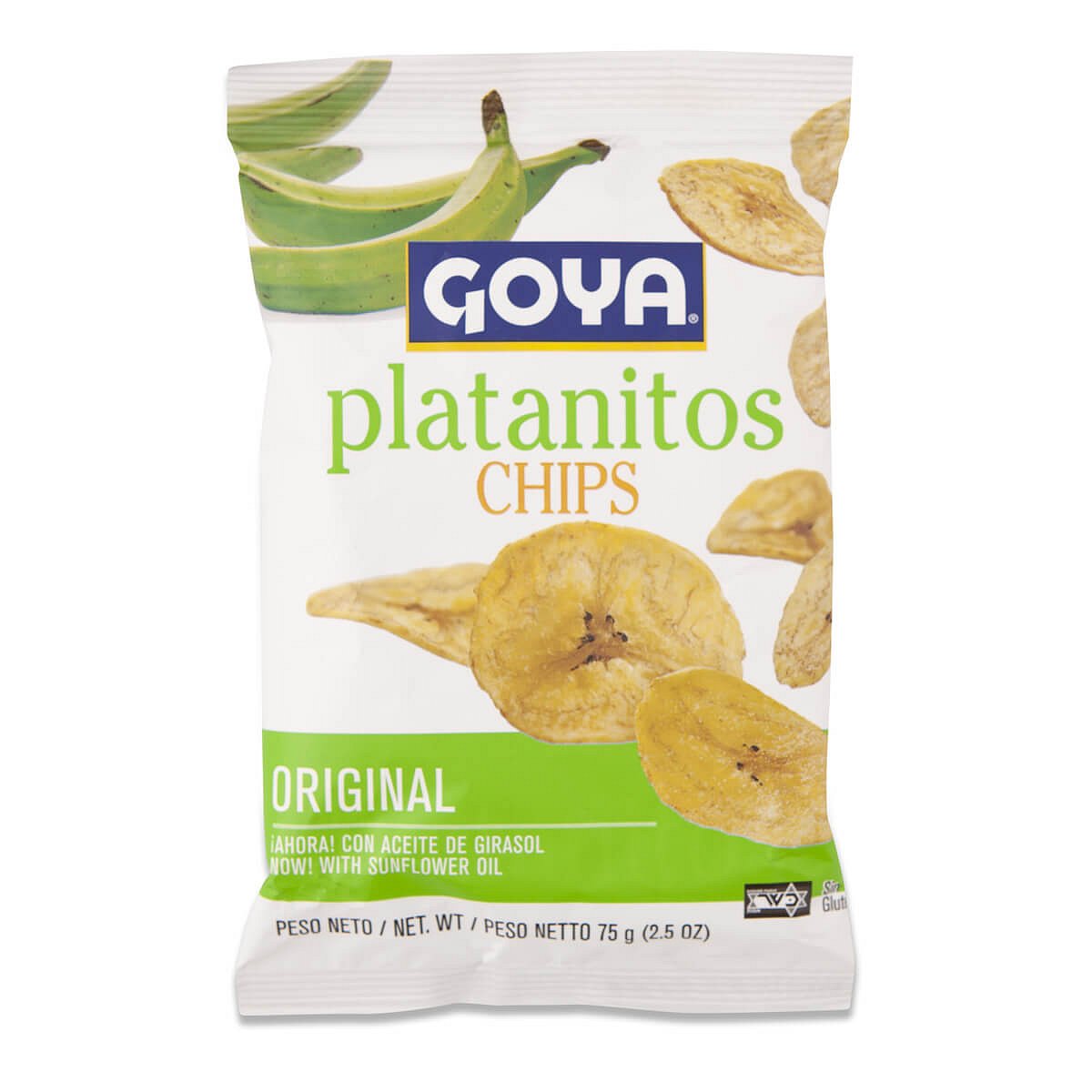 Goya Platanitos banánové chipsy solené 75g