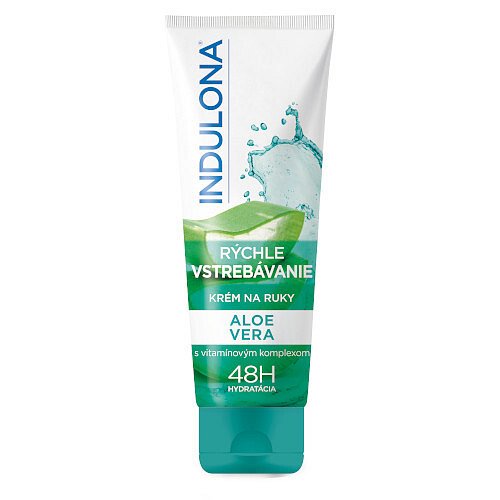 Indulona  Rychle se vstřebávající krém na ruce s aloe vera  50 ml