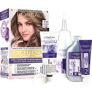 L’Oréal Paris Excellence Cool Creme barva na vlasy odstín 7.11 Ultra Ash Blond 1 ks
