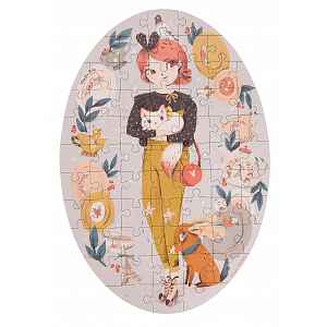 Moulin Roty Puzzle Les Parisien - 65 pcs