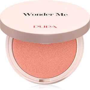 PUPA Milano Wonder Me Natural Effect Blush kompaktní tvářenka pro přirozený vzhled odstín 008 So Cozy - Matt 4 g