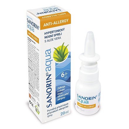 Sanorin Aqua ANTI-ALLLERGY sprej 20 ml