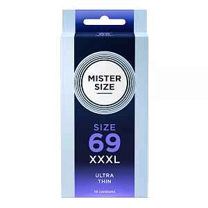 Shunga Mister Size 69 mm kondomy, 10 ks