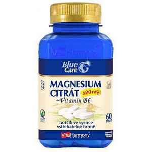 VitaHarmony Magnesium citrát 400mg+vit. B6 tbl.60