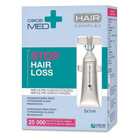 CECEMED STOP HAIR LOSS scalp ampoules 5x7ml