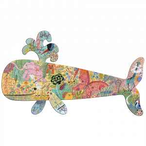 Djeco Umělecké puzzle Velryba - 150 pcs