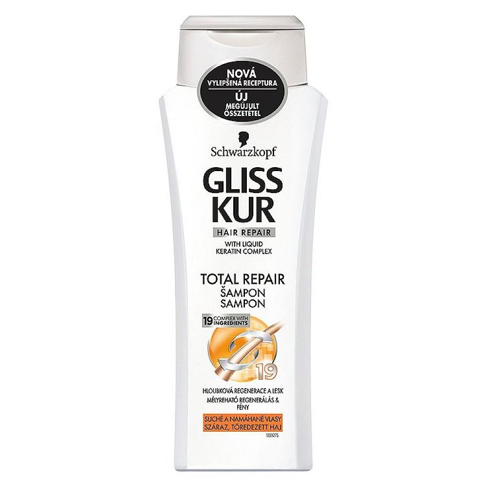 GLISS KUR Regenerační šampon Total Repair 19 250ml