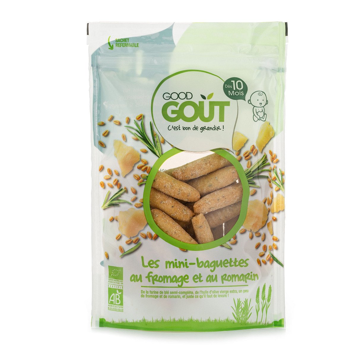 Good Gout Mini bagetky s rozm.a sýrem BIO 70g 10M