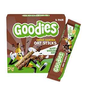 Goodies Ovesné tyčinky Kakao a banán 5x23 g
