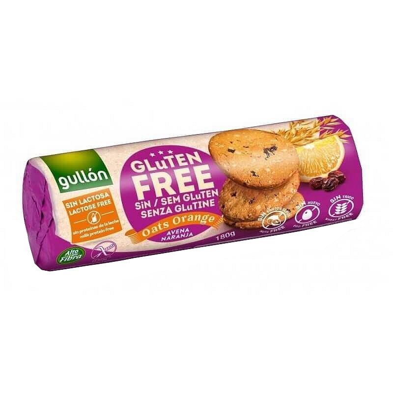 Gullón Avena sušenky pomerančové 180g
