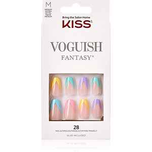 KISS Voguish Fantasy Candies umělé nehty medium 28 ks